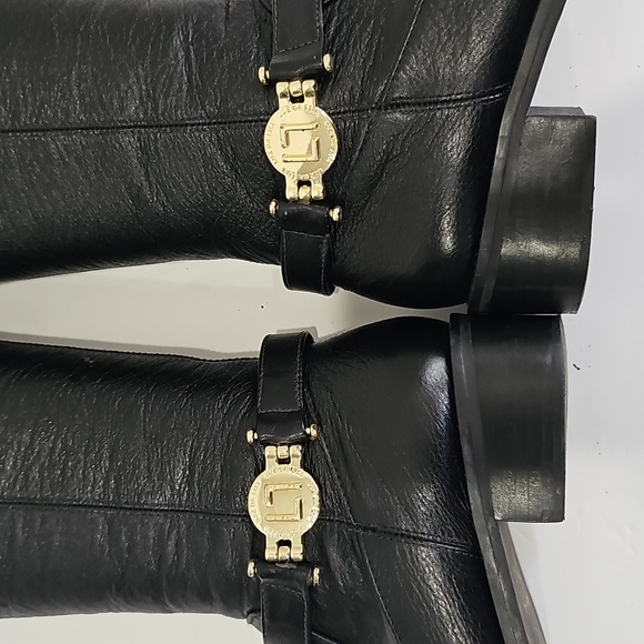 Luz Da Lua Black boots Knee High Size 5 - Picture 8 of 12